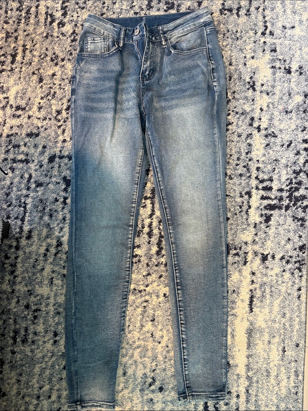 SHEIN Women’s Skinny Jeans - Light Blue Wash